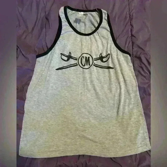 Captain Morgan men’s sleeveless  tank grey size large - Picture 1 of 3
